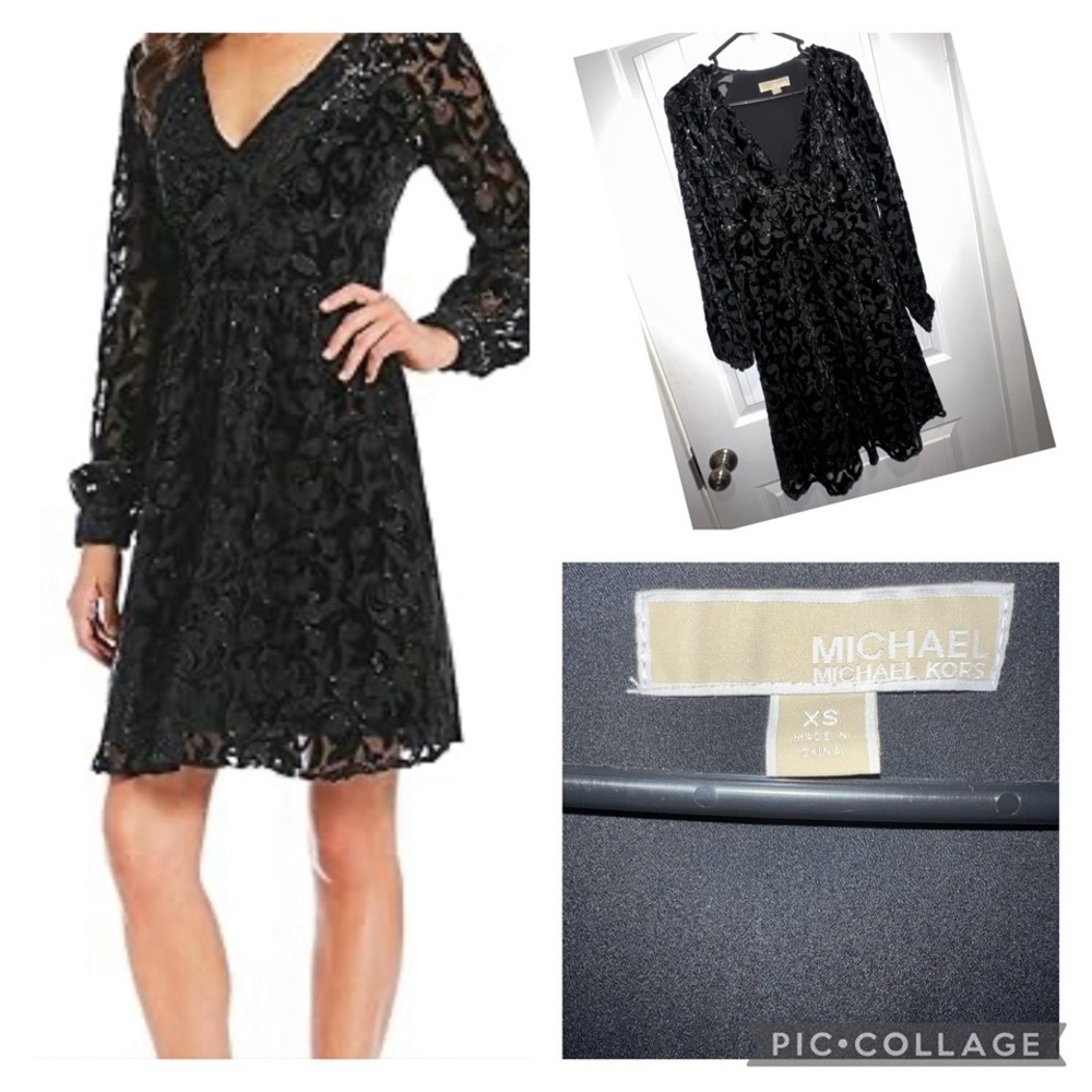 Michael Kors Black Lace Dress